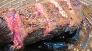 Steak in Grill Pan IMG_3389