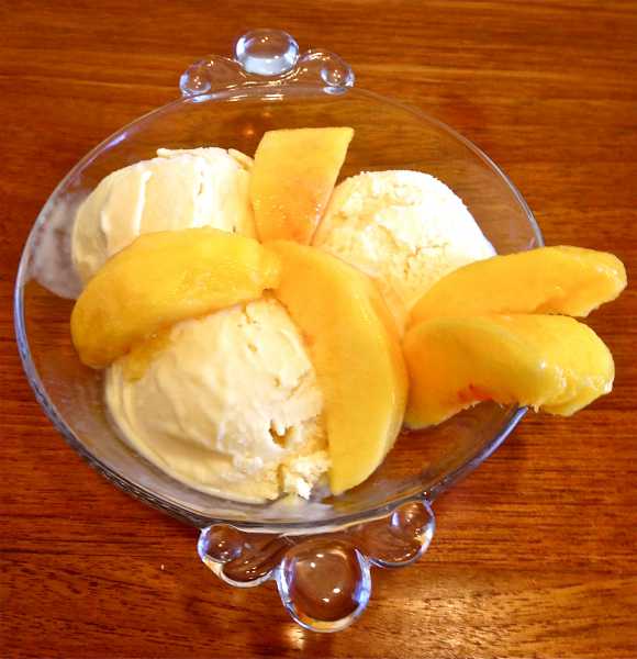 Peach Ice Cream Recipe